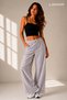 Women's Premium Natural Linen Wide-Leg Oversize Summer Trousers - 2