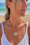 Sun-Themed Summer/Beach Women's Necklace - Adjustable (28cm + 6cm) - 2