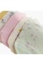 Baby Girls Socks with Floral Print - Set of 5 - 4