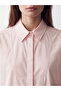 Lcw Modest Pink Poplin Women's Shirt Tunic - 3
