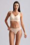 Egyptian Modal by Tencel Hera Brief Thin Elastic 3-Piece Slip Panties Skin Color - 4