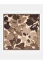 Leaf Pattern Viscose Scarf Soil