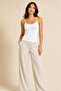 Women's 95% Cotton Strapless Padded 2-Piece Basic Undershirt - Flexible & Comfortable 2-Piece Bra Singlet - 3