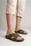 Toronto 4 Seasons Anatomical Cross Band Trend Style Men's Slippers - 2
