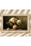 Vintage Painting Cream Antique Framed Painting Models