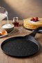 Granite Cast Iron Pancake and Crepe Pan 26 cm Flat - 4