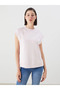 Pink Oversize Soft Touch Women's T-Shirt - 5