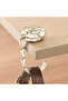 Foldable Bag Hanger Rose Design Table Edge Bag Holder Hanger Bracket Women's Bag Hook