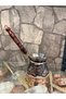 Copper Coffee Pot 7-Cup Coffee Pot Hand Embroidered Family Size Coffee Coffee Pot Turkish Coffee Coffee Pot Stylish Design - 3