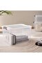 Egale Stackable Storage Box with Latching Lid 84L 65x47x35.5cm -Clear - 2