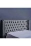 NEPTUNE HEADBOARD CHANEL GREY L-140 : H-125 CM - 2