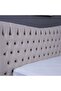 PLUTO HEADBOARD CHANEL GREY L-140 : H-125 CM - 5
