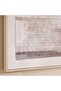 Ranto Horizontal Abstract Hand Painted Canvas Framed Wall Art 90x5x90cm - Grey - 2