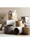 Catherine Round Basket 28x28x26cm- Grey - 3