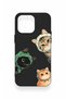 iPhone 15 Pro Max Compatible Cat Team Patterned Silicone Case - 2