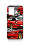 Vivo Y21 Compatible Red Supra Patterned Silicone Case - 3