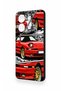 Redmi Note 13 4g Compatible Red Supra Patterned Silicone Case - 3