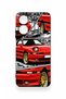 Realme Note 60 Compatible Red Supra Patterned Silicone Case - 2