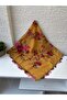 هدية مصنوعة يدويًا من القماش المشمع المطرز بالإبرة للكتابة على الشالات - 3