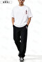 Tiger's Sword Printed Large Size Unisex T-Shirt Pantalon Tracksuit Set - 6