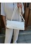 Women's New Season Daily Crossbody Bag with Adjustable Strap, Stylish Design, Baguette Hand and Shoulder Bag - 8