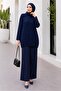 Fi̇le Detailled Pants Suit 20982 - 2
