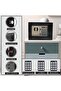 Digital Safe Box with Key, Electronic Security Safe with Digital Keypad & Override Keys, Home Office Hotel Cash Box - 2