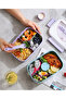 Bento Box with Water Bottle, PP Lunch Box with 4 Compartments and Utensils, Reusable Lunch Food Container Set, Meal Prep Containers for Adults & Kids (Blue) - 3