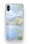 iPhone X / XS Compatible Monet Style Lake Landscape Pattern Transparent Phone Case