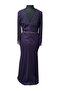 Ivy Sparkle V-Neck Stoned Fish Evening Dress - 5