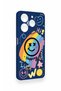 Tecno Spark 10 Pro Compatible Happing Smile Patterned Silicone Case - 2