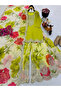 Green Chinon Embroidered Palazzo Set - HRT8836 | Green - 4