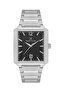 Men's Wristwatch with Black Dial and Gray Strap, Same as Pictured - 6