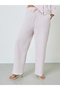 Beige Shirt and Wide Leg Pants Set - 4
