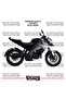 ملصق تزيين BAJAJ NS200 ثنائي اللون، طقم جاهز لتزيين المحرك، عالي الجودة