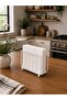 Napkin Holder Misketli White Luxury 1St Class Stainless Cage Napkin Holder - 8
