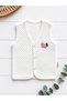 100% Cotton Quilted Baby Girl Vest - 3