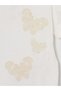 Butterfly Embroidered Girls' T-Shirt (S6) - 4