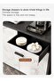 Home Kitchen Dining Side Storage Cabinet Storage Cabinet For Kitchen Storage Cabinet With Drawers 100*34*93cm - 4