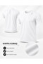 4-Pack Sporty Athletic Breathable Reflective Detailed Sport Kappa T-Shirts - 5
