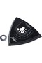 Wolfcraft PRO 95mm triangular sanding pad for multi-function machines