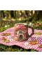 Handmade 3D Embossed Ceramic Mug |   Fantastic Fairy Tale Themed |   Hand Painted Special Design Coffee & Tea Cup |   Collectible Handmade Mug - 3