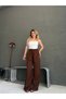 Women's Muslin Fabric Cotton Relaxed Fit Casual Trousers - 7