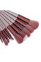 مجموعة فرش مكياج احترافية مكونة من 13 قطعة، أدوات تجميلية لمزج ظلال العيون والكريم الأساس - 5