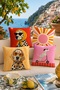 Dalmatians with Glasses Patterned 4-Piece Throw Pillow Cover Set - 2