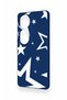 Vivo V40 Compatible Mega Star Patterned Silicone Case - 4