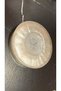 White Colored Pearlescent Blue Neon Phosphorescent Round Shape Epoxy Ashtray Ash Tray Handmade Gift - 8
