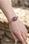 Ametist Copper Bracelet Adjustable Vip Jewelry Modern Stylish - 3