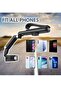 Phone Mount, [Thick Case & Big Phones Friendly] Long Arm Suction Cup Universal Phone Holder for Multi Use Cell Phone Holder Compatible with All Mobile Phones - 5