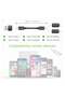 Smart Adapter Card Storage Box, Data Cable Card, Portable USB-C/USB-A/Micro-USB/Lightning Charging Cable kit - 2